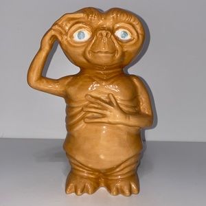 E.T the Extra- Terrestrial Hand Painted Vintage Ceramic Figurine